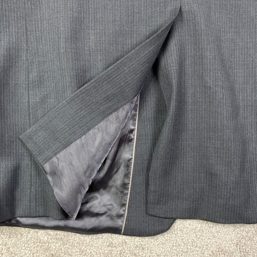 Brooks Brothers 346 Strech Wool Suit‎ Men's 42L 38x30 Gray Pinstripe 3-Button - Picture 13 of 16